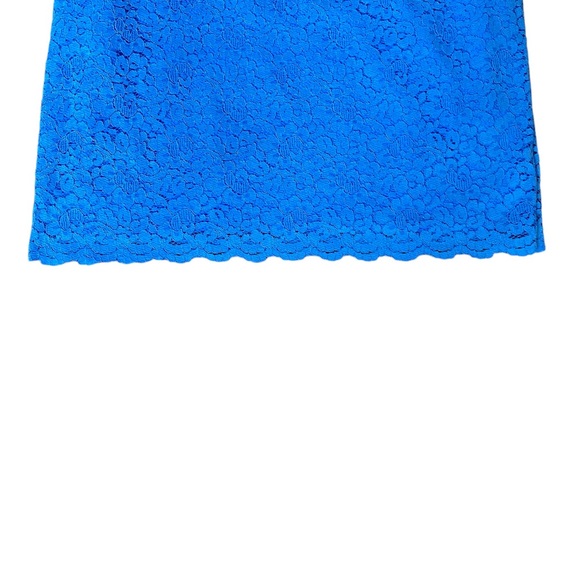 NWT Banana Republic Women Blue Lace Dress Size Medium - Picture 7 of 11